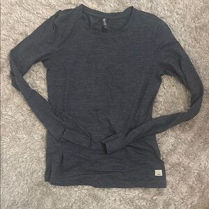 Vuori Long Sleeve Tee - Dark Gray